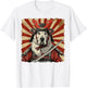Great Pyrenees Dog Japanese Art Samurai Ukiyo-e Vintage