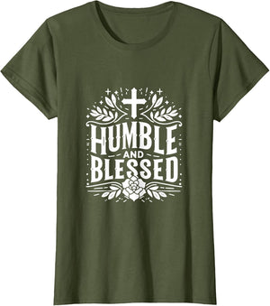 Humble and Blessed Inspirational Christian Quote