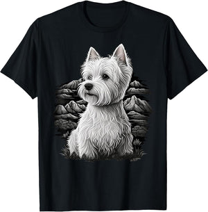 Cute Westie Dog on West Highland White Terrier Lover