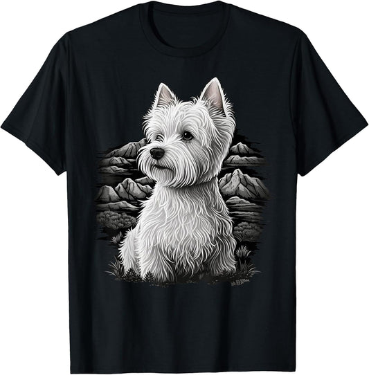 Cute Westie Dog on West Highland White Terrier Lover