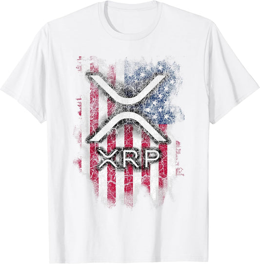 XRP Crypto USA Vintage American Classic