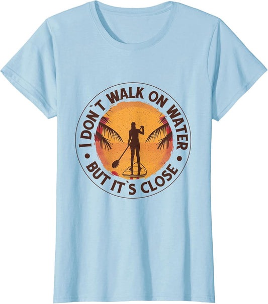 Funny Paddle Board Quote Paddle Boarding Retro Graphic