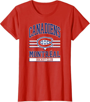 Montreal Canadiens Hockey Club Red Officially Licensed