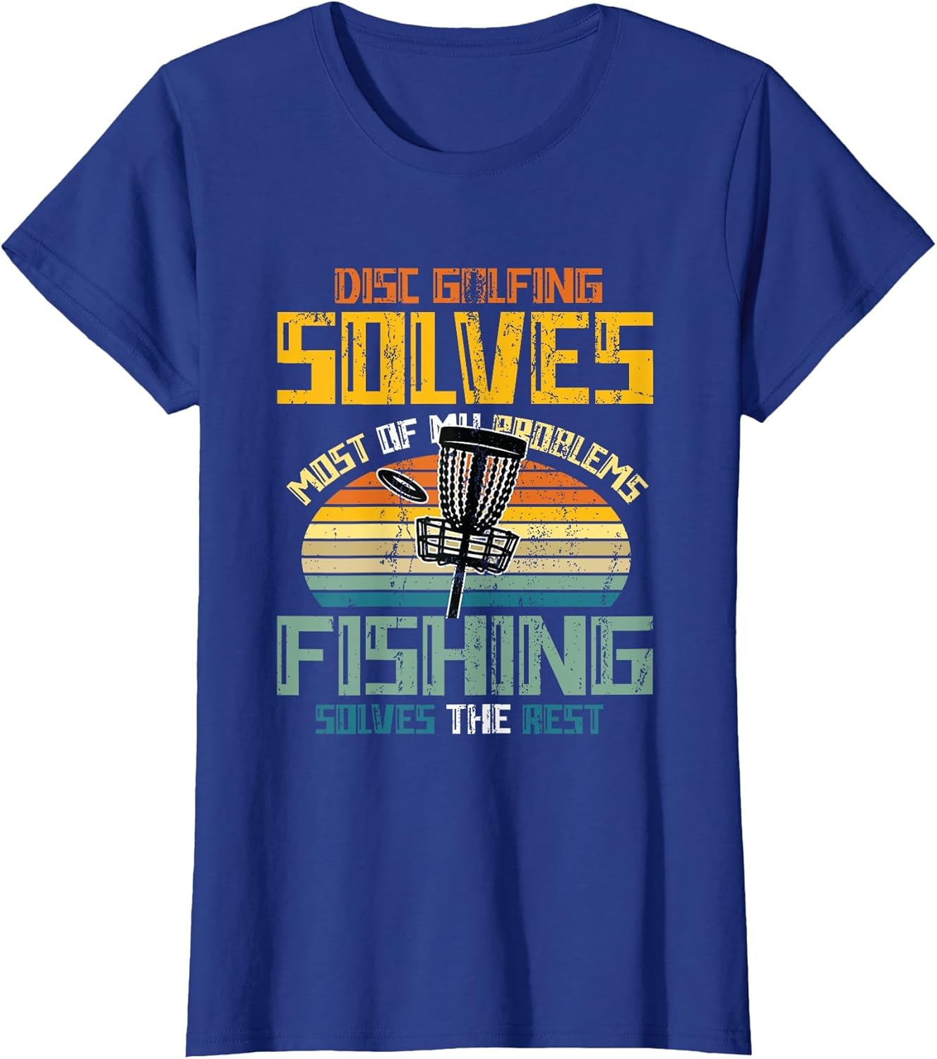 Disc Golfing and Fishing Disc Golf