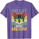 EDM Cat Pun DJ Rave Party Techno Festival So Lit Right Meow
