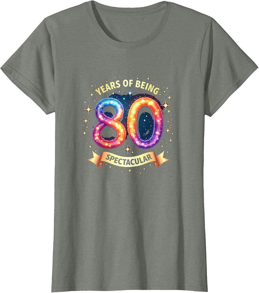 80th Birthday Gift: Years of Being Spectacular