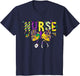 Nurse Mardi Gras Coquette Bow Stethoscope Girls Women