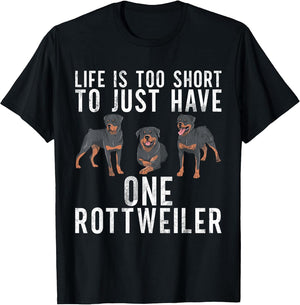 Life is too short to just have one Rottweiler