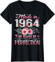 Made in 1964 Floral 60th Birthday 60 Years of Perfection