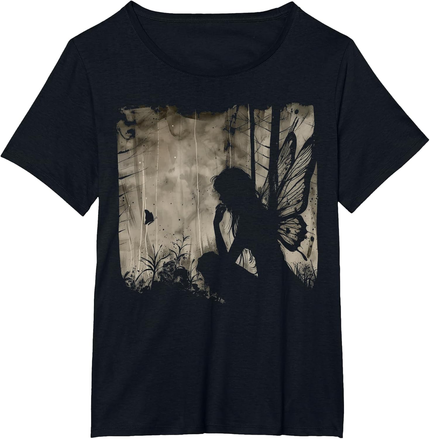 Dark Fairycore Fairy Art Grunge Butterfly Alt Goth Aesthetic