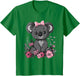 Koala Kawaii Koala Bear Pink Bow Flowers Girls Kids