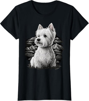 Cute Westie Dog on West Highland White Terrier Lover