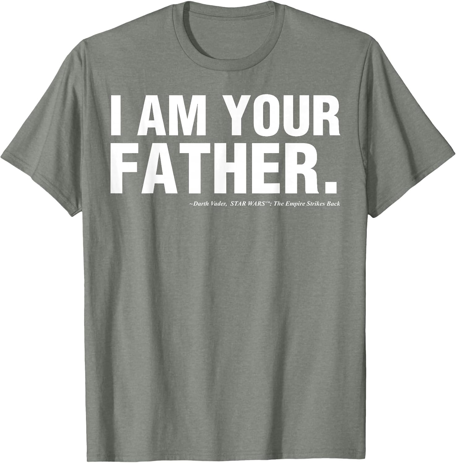 Star Wars Father's Day I Am Your Father Text Movie Quote