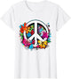 Peace Sign Symbol Flower Power Flowers 60s 70s