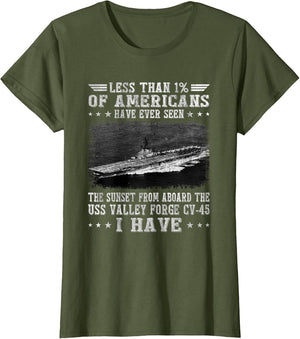 USS Valley Forge CV-45 Aircraft Carrier Sailor Veterans Day