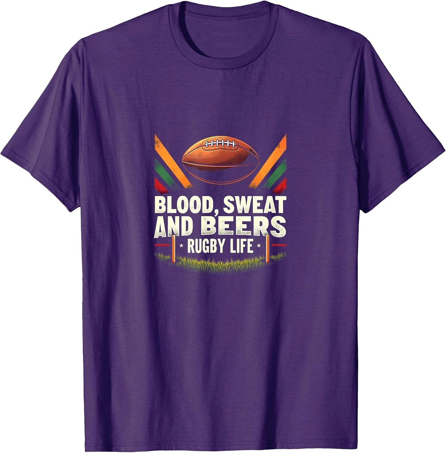 Blood, Sweat and Beers: Rugby Life Funny Sports Quote