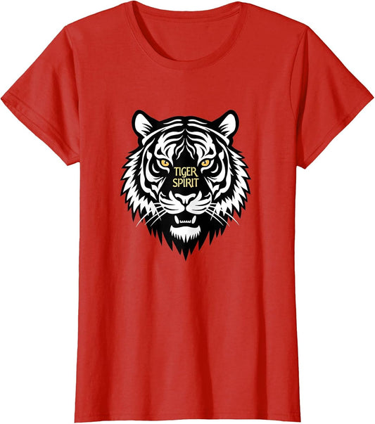 Tiger Spirit Women's Top - Fierce Feline Power