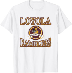 Loyola Chicago Ramblers Laurels Logo Officially Licensed