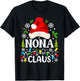Nona Claus Funny Christmas Family Matching Grandma