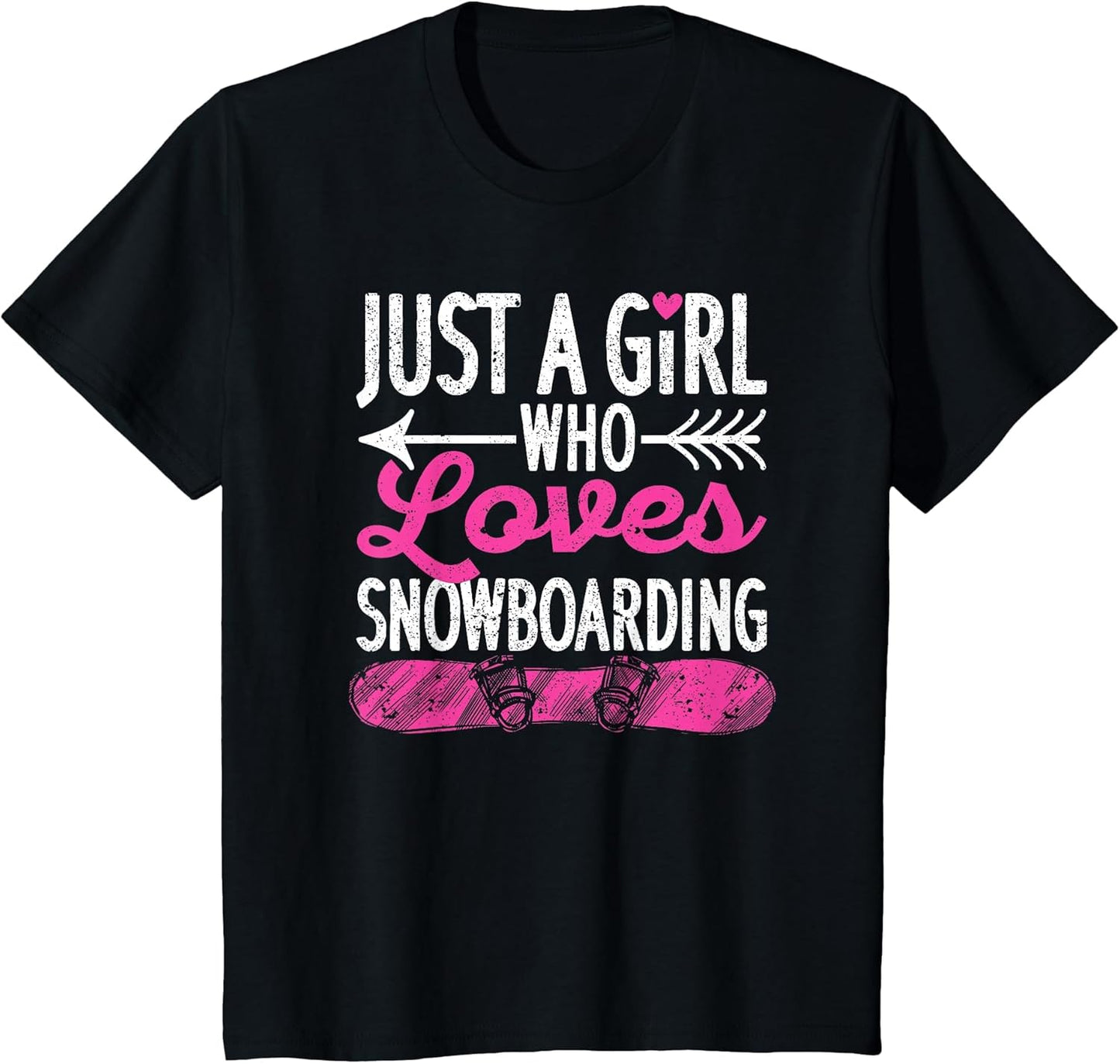 Just A Girl Who Loves Snowboarding Funny Snowboarder Girls