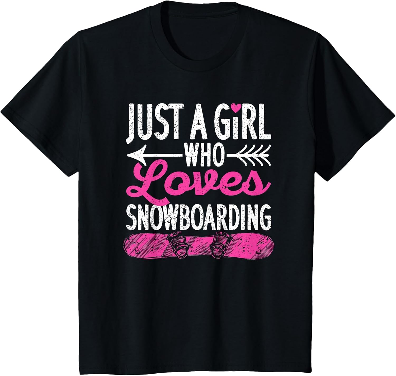 Just A Girl Who Loves Snowboarding Funny Snowboarder Girls