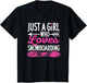 Just A Girl Who Loves Snowboarding Funny Snowboarder Girls