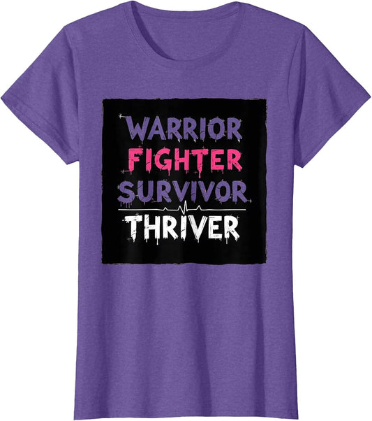 Breast Cancer Awareness Warrior Fighter Survivor Thriver