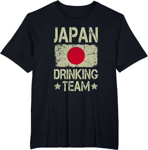 Japan Drinking Team Japanese Flag Funny Drinking