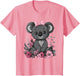 Koala Kawaii Koala Bear Pink Bow Flowers Girls Kids