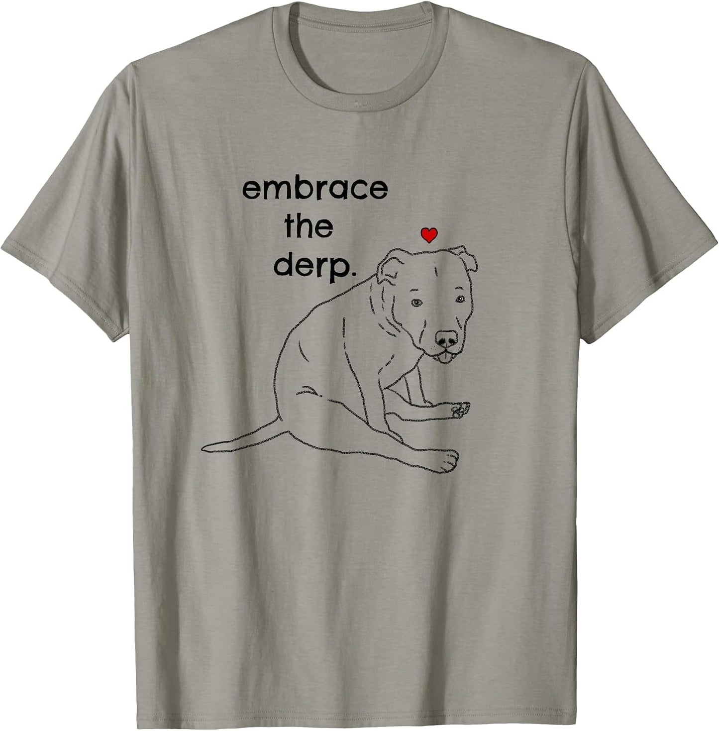 Derpy Dog, Funny Pitbull, Embrace the Derp, Pittie Mom Humor