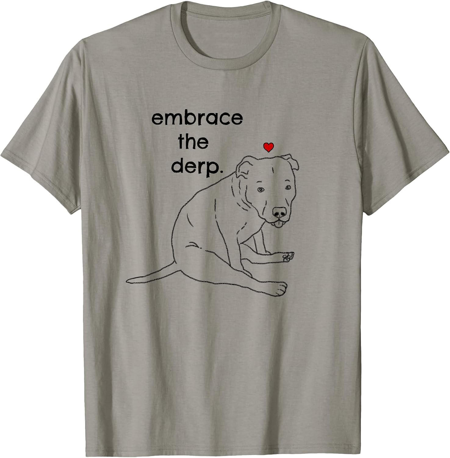Derpy Dog, Funny Pitbull, Embrace the Derp, Pittie Mom Humor