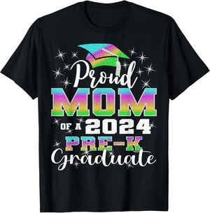 Proud Mom of PreK School Graduate 2024 Graduation Mom