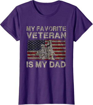 My Favorite Veteran is My Dad Veterans Day Military