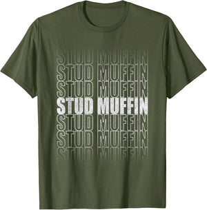 Stud Muffin Funny Muffin Lover Dad Boyfriend Men Boys