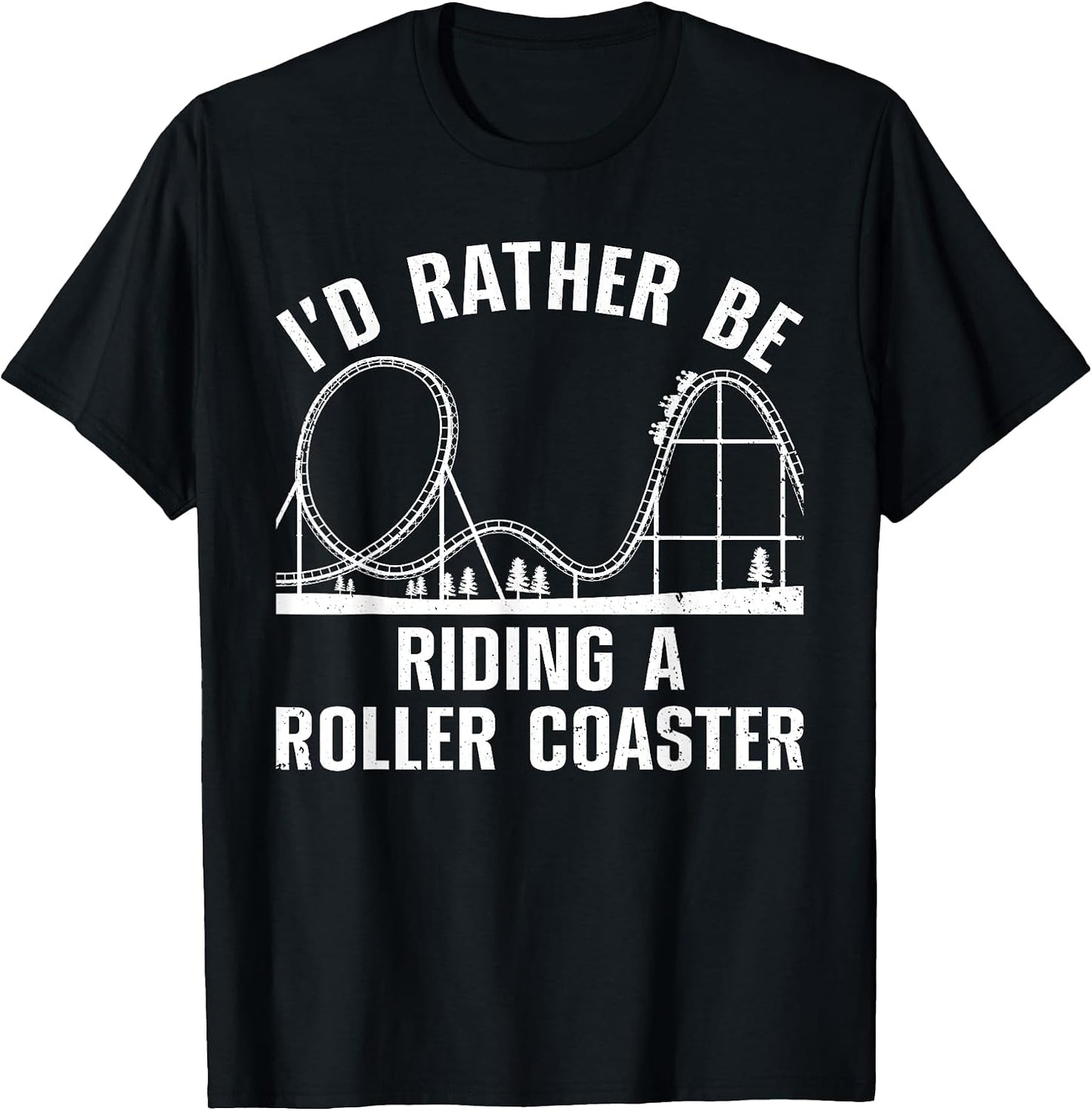 Funny Roller Coaster Design Women Kids Rollercoaster