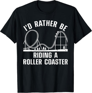 Funny Roller Coaster Design Women Kids Rollercoaster