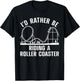 Funny Roller Coaster Design Women Kids Rollercoaster