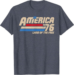 America 1776 Patriotic Vintage USA Flag Retro 4th of July