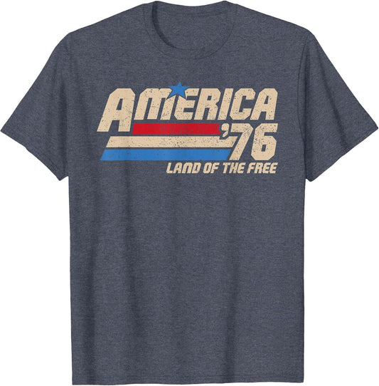America 1776 Patriotic Vintage USA Flag Retro 4th of July