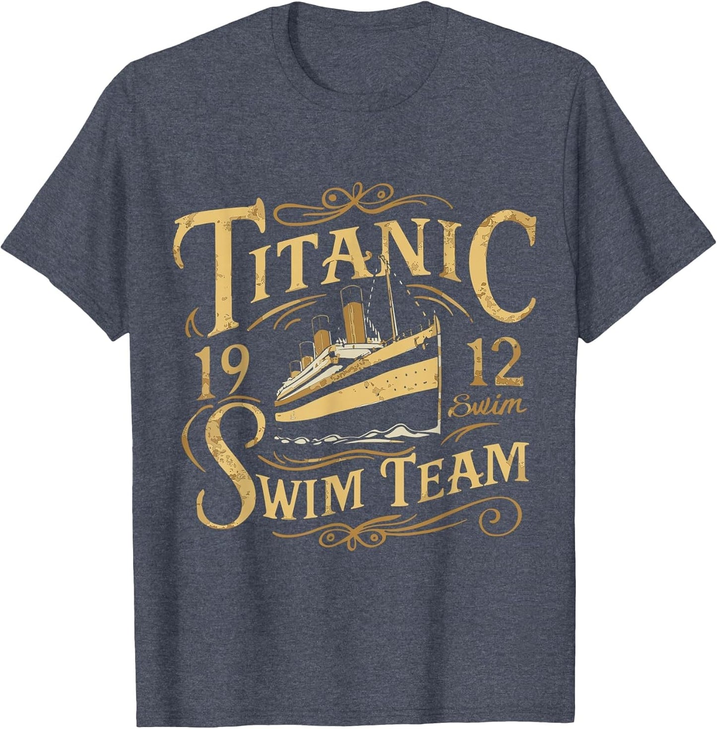 Titanic 1912 Swim Team Funny Quotes Historic Design