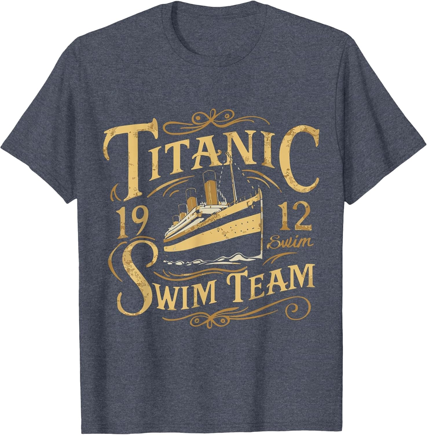 Titanic 1912 Swim Team Funny Quotes Historic Design