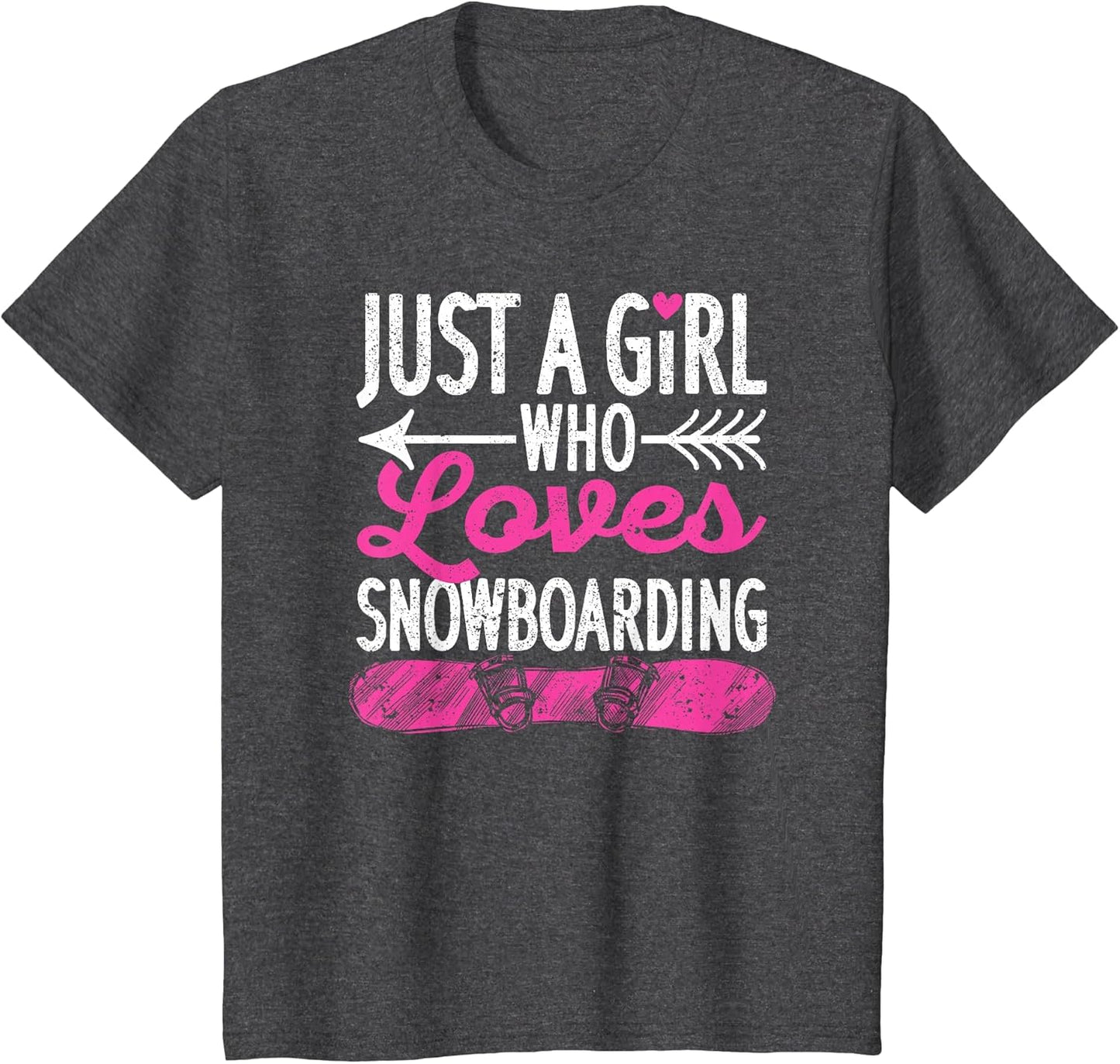 Just A Girl Who Loves Snowboarding Funny Snowboarder Girls