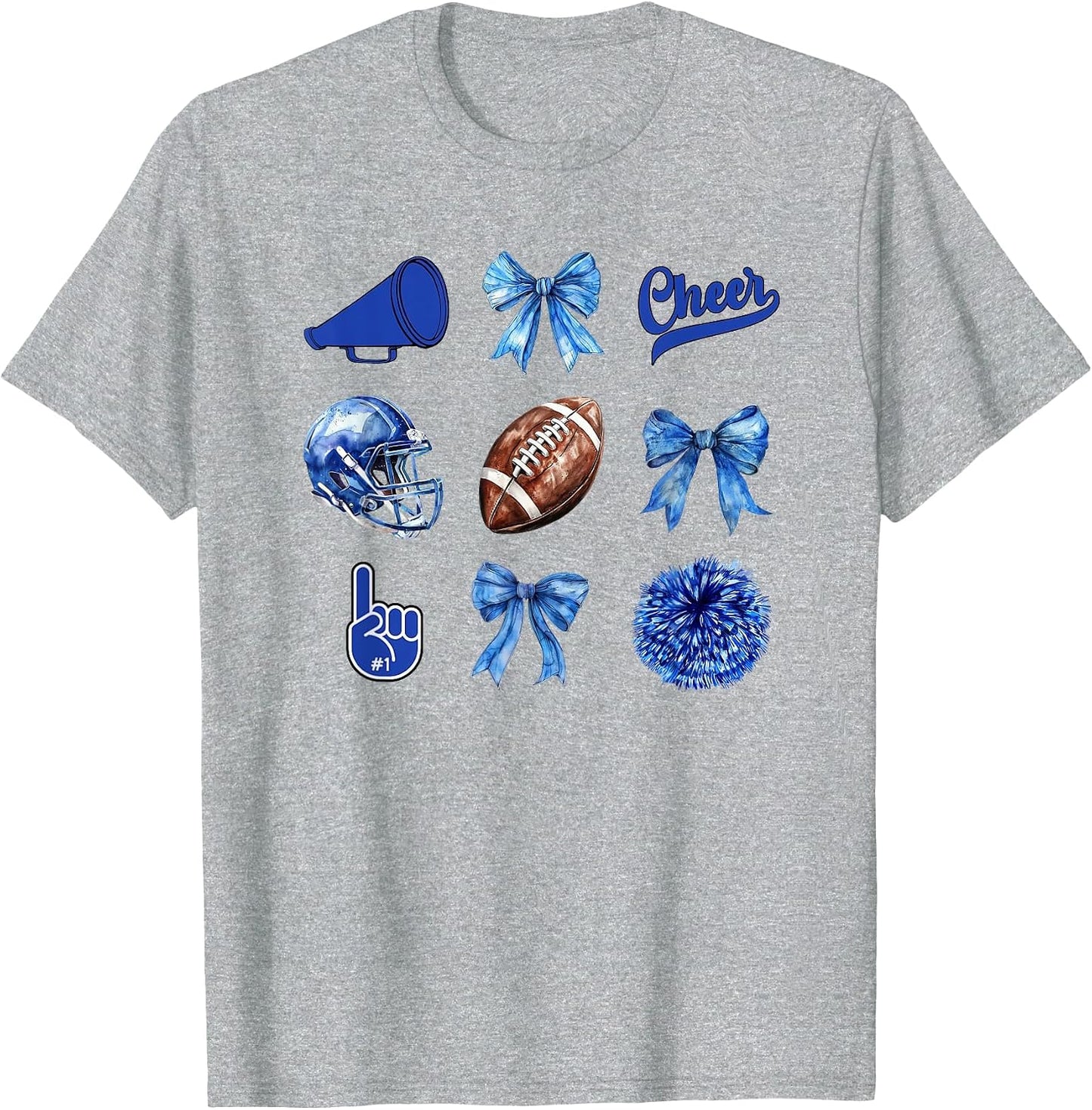 Football Coquette Bow Football Mom Game Day Women Girls Kids