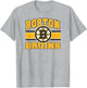 Boston Bruins Stripe Gray Officially Licensed