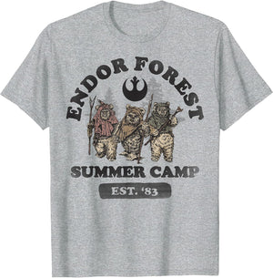 Star Wars Endor Forest Summer Camp Graphic Z1