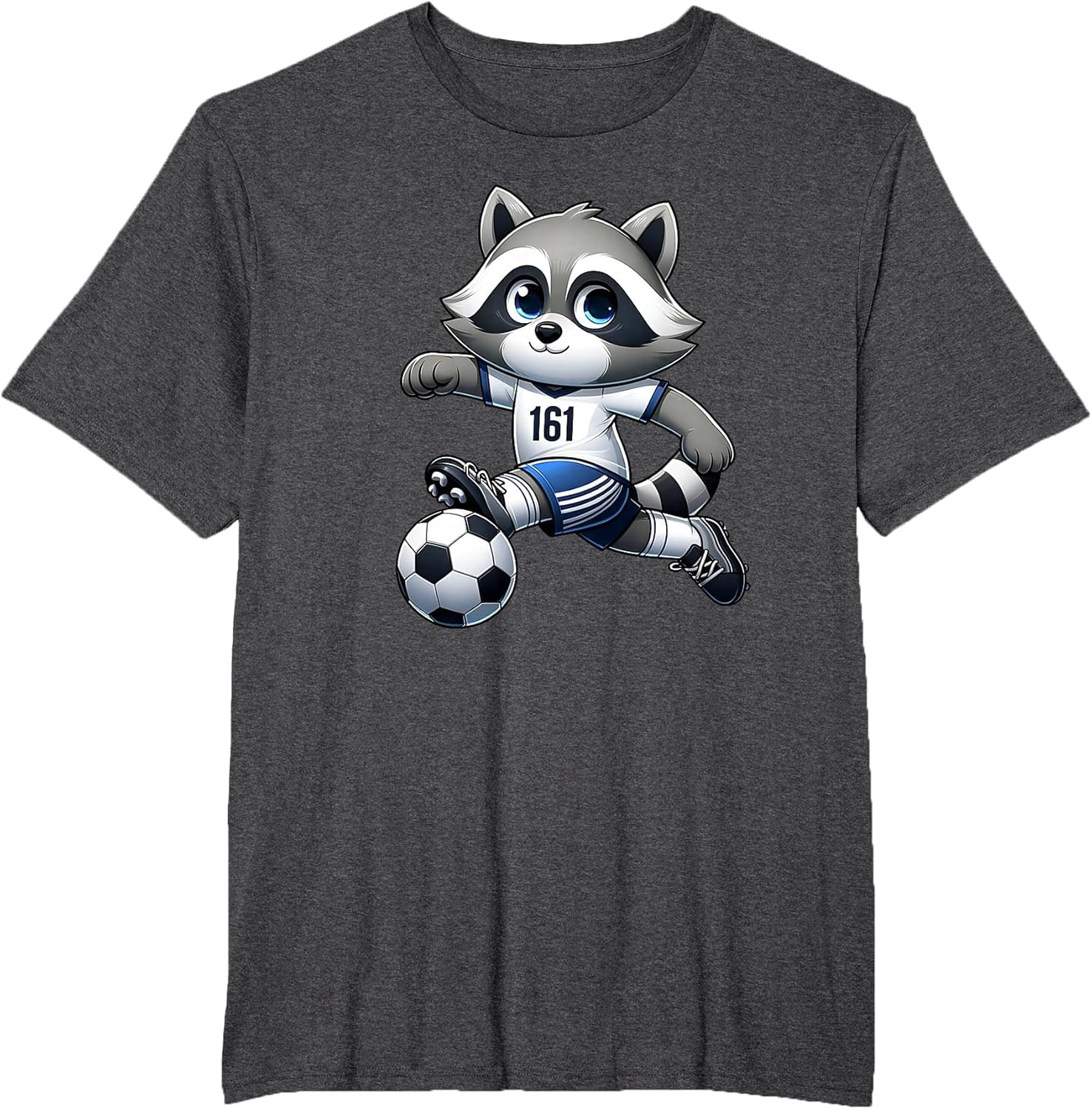 Racoon Running On Soccer Field Funny Racoon