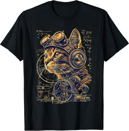 Steam Punk Art Cat Kitten Steampunk