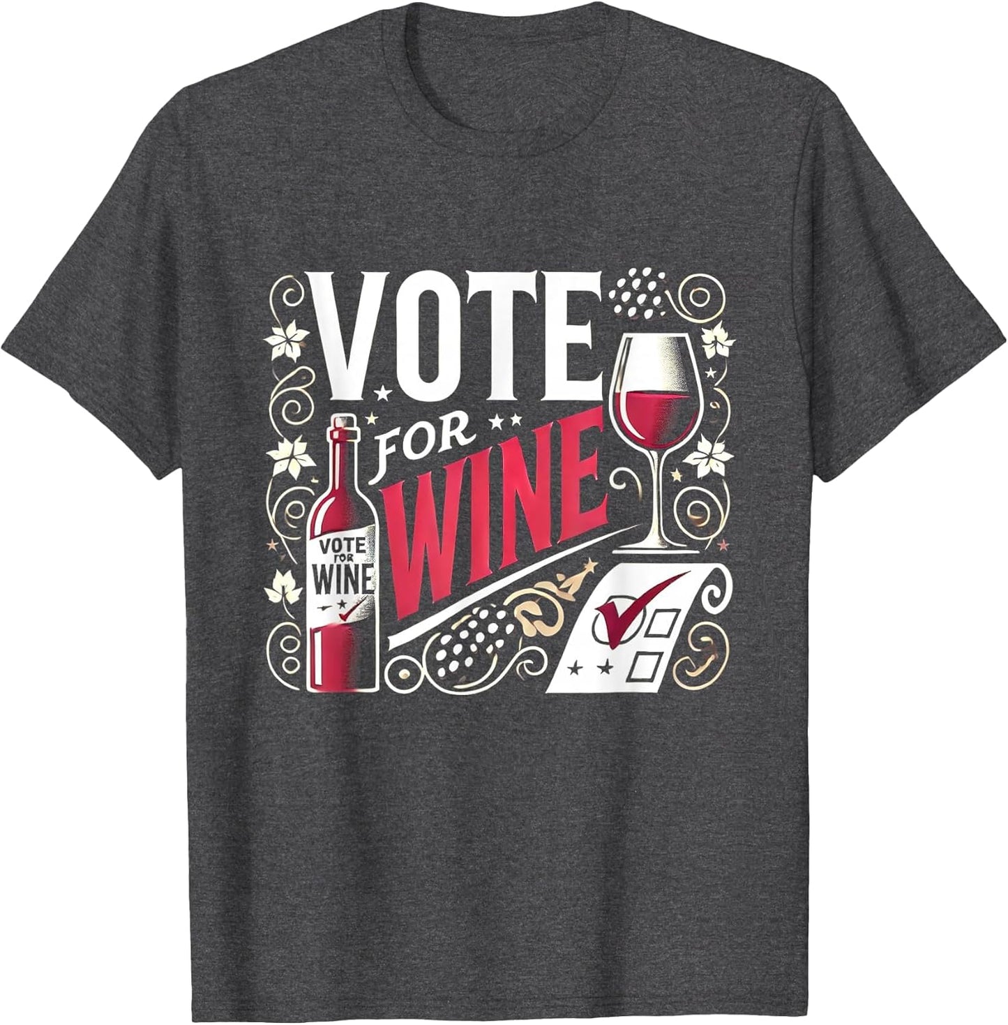 Vote for Wine Funny Political Election Wine