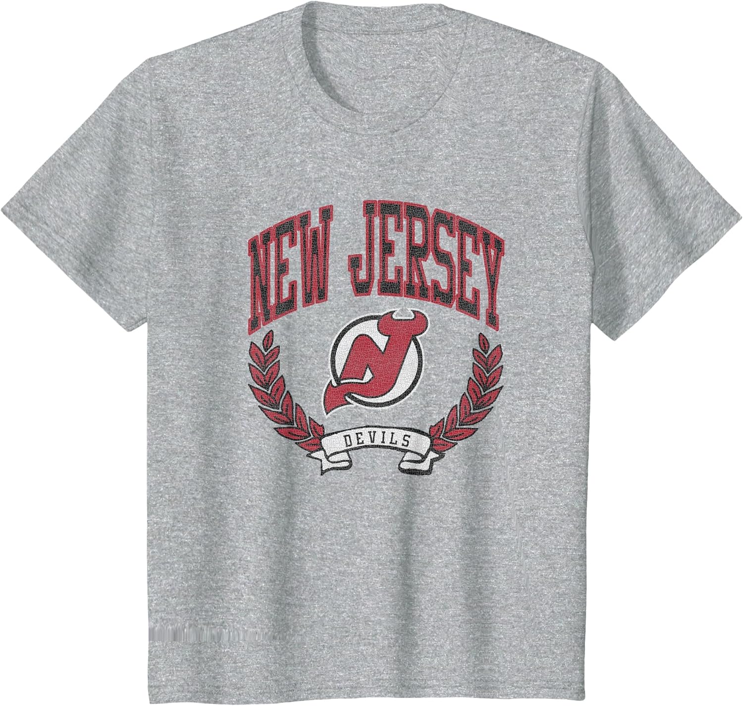 New Jersey Devils Vintage Victory Gray Officially Licensed
