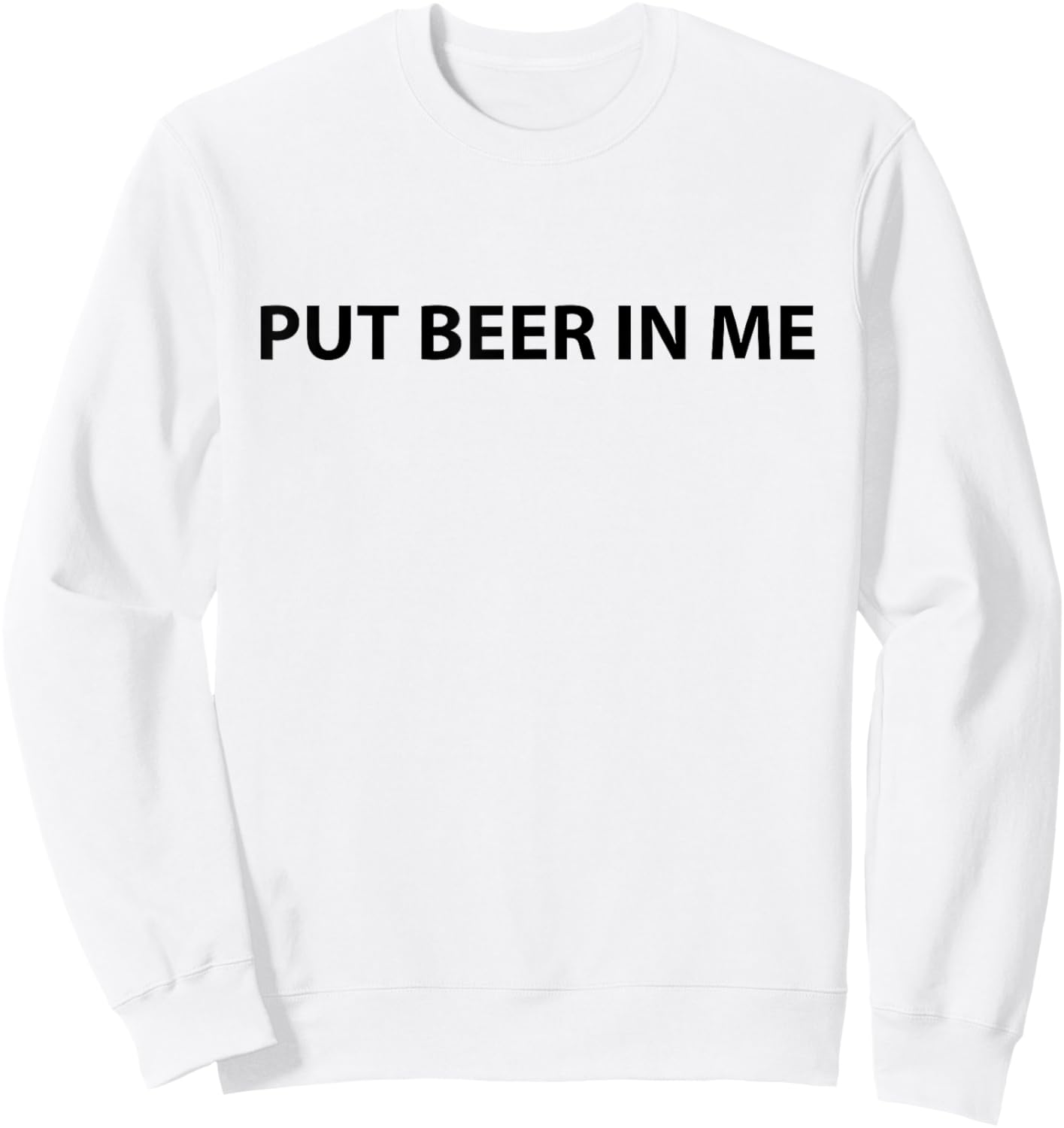 The only shirt you need Sweatshirt - Sweatshirt | White